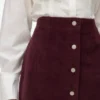 Vmetta kurzer Short-Rock mit hoher Taille