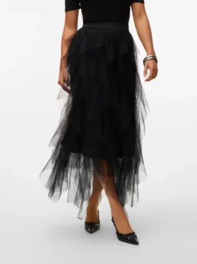 Vmeve Rock mit hoher Taille