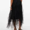 Vmeve Rock mit hoher Taille
