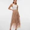 Vmeve Rock mit hoher Taille