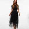 Vmeve Rock mit hoher Taille