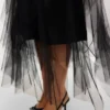 Vmeve Rock mit hoher Taille