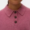 Vmexciting Strick-Polo mit Rundhalsausschnitt