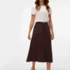 Vmfilia Midirock mit hoher Taille