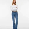 Vmflash Mid Rise Flared Fit Jeans