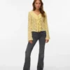 Vmflash Mid Rise Flared Fit Jeans