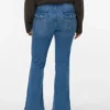 Vmflash Mid Rise Flared Fit Jeans