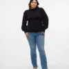 Vmflash Mid Rise Flared Fit Jeans