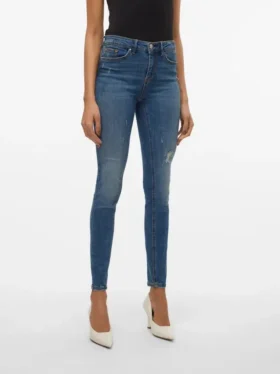 Vmflash Mid Rise Skinny Fit Jeans
