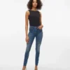 Vmflash Mid Rise Skinny Fit Jeans
