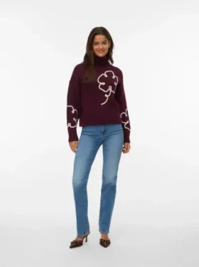 Vmflash Mid Rise Straight Fit Jeans