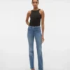 Vmflash Mid Rise Straight Fit Jeans
