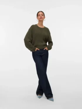 Vmfocornelia Strickpullover