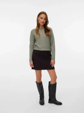 Vmfortuneallison kurzer Rock mit hoher Taille