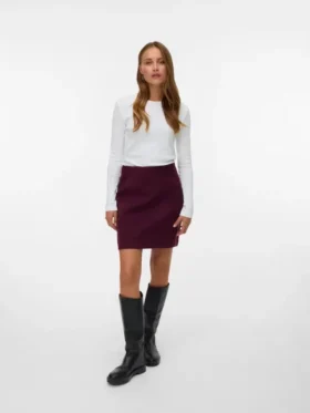Vmfortuneallison kurzer Rock mit hoher Taille