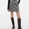 Vmfortuneallison kurzer Rock mit hoher Taille