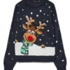 Vmfrostydeer Strickpullover
