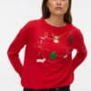 Vmglitter Strickpullover