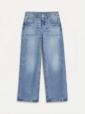 Vmhallie Low-Rise-Jeans in weiter Passform