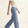 Vmhallie Low-Rise-Jeans in weiter Passform Vmhallie Low-Rise-Jeans in weiter Passform