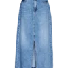 Vmhart langer Rock mit hoher Taille