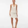 Vmhay kurzer Rock mit hoher Taille als Shorts