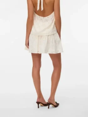 Vmhay kurzer Rock mit hoher Taille als Shorts