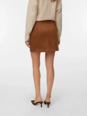 Vmhazel kurzer Rock mit hoher Taille als Shorts
