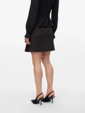 Vmhennesy kurzer Short-Rock mit mittlerer Taillenhöhe