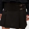 Vmhennesy kurzer Short-Rock mit mittlerer Taillenhöhe