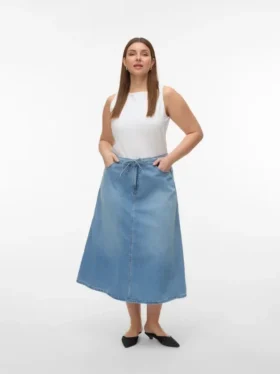 Vmhilla Mid-Rise-Midi-Rock