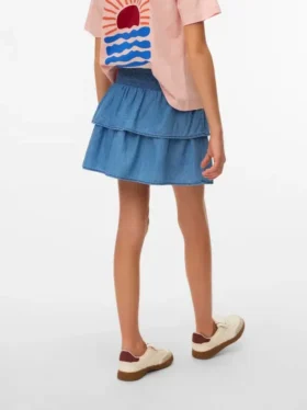 Vmida kurzer Rock mit mittlerer Taillenhöhe als Shorts