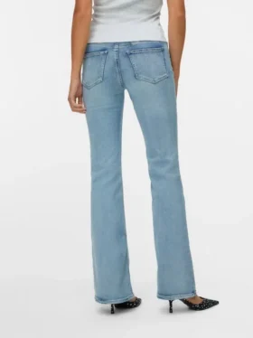 Vmjean Low-Rise-Jeans mit ausgestelltem Schnitt