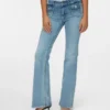 Vmjean Low-Rise-Jeans mit ausgestelltem Schnitt