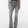 Vmjean Low-Rise-Jeans mit ausgestelltem Schnitt