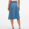 Vmjolene Midi-Rock mit hoher Taille