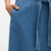 Vmjolene Midi-Rock mit hoher Taille