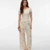 Vmjosie Hose mit hoher Taille