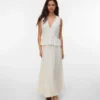Vmjosie langer Rock mit hoher Taille