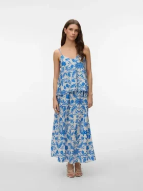 Vmjosie langer Rock mit hoher Taille