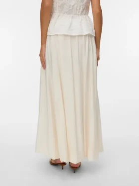 Vmjosie langer Rock mit hoher Taille