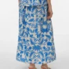 Vmjosie langer Rock mit hoher Taille