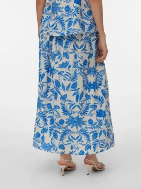 Vmjosie langer Rock mit hoher Taille