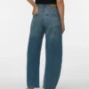 Vmjuno Mid Rise Barrel Fit Jeans