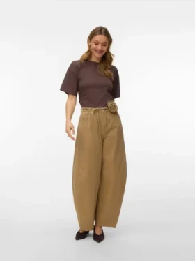 Vmkaitlin High Rise Barrel Fit Jeans