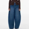 Vmkaitlin High-Rise-Jeans in Barrel-Fit