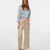 Vmkarlie Jeans mit mittlerer Taillenhöhe und weitem Bein