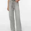 Vmkathy Jeans mit extrem hoher Leibhöhe und weitem Bein