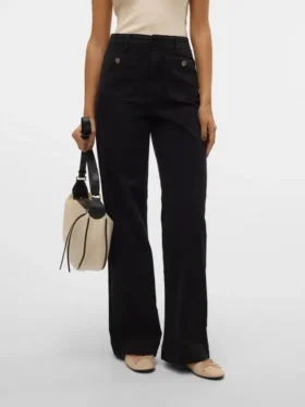 Vmkayla Jeans mit hoher Leibhöhe und weitem Bein