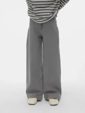 Vmkenya High-Rise-Jeans mit weiter Passform